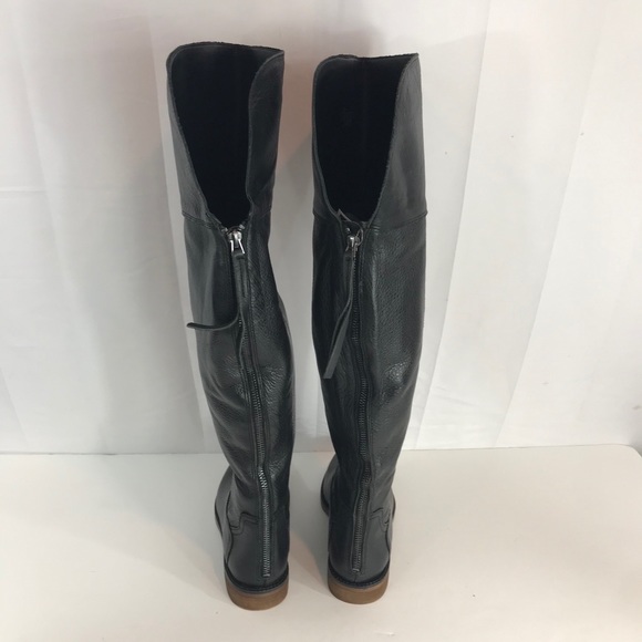 Franco Sarto Christine Tall Riding Boot 6M Leather - Picture 4 of 9